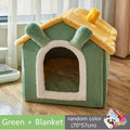 Warm House Type Enclosed Cat Litter