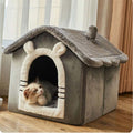 Warm House Type Enclosed Cat Litter