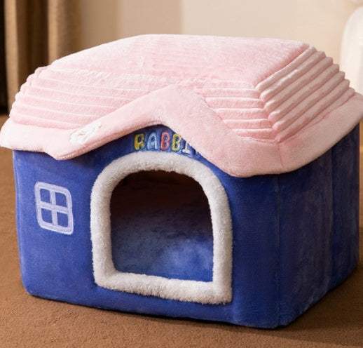 Foldable Dog House Pet Cat Bed