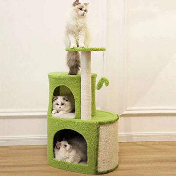 Cat Tree Tower Multilayer Sisal Scratching Board