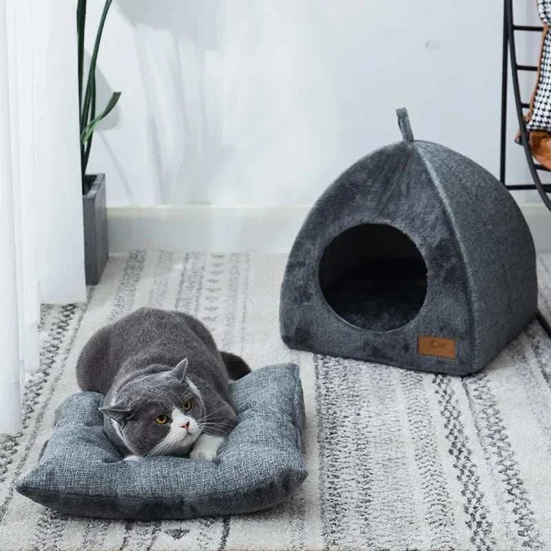 Triangle Cat Nest Closed Cat House