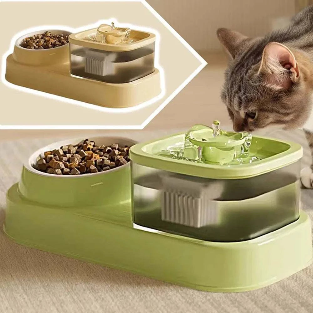 Pets Water Fountain Auto Filter USB Electric Mute Cat Drinker Bowl