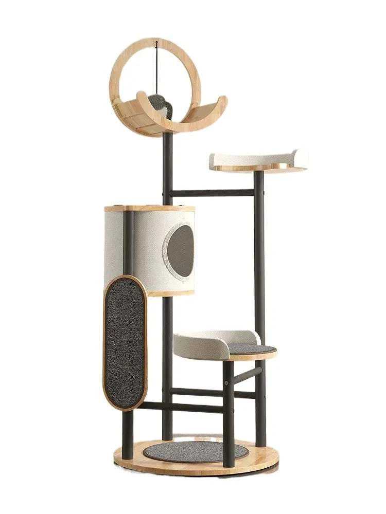 Solid Wood Cat Climbing Frame Cat Tree