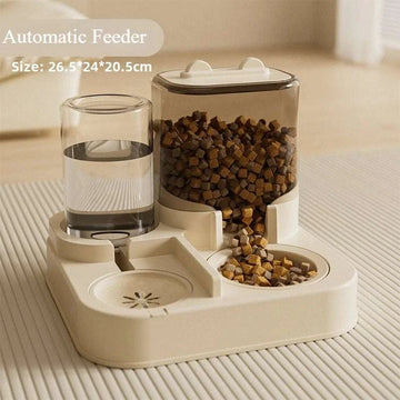 Cat Automatic Feeder and Water Fountain