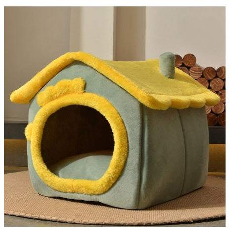 Foldable Dog House Pet Cat Bed