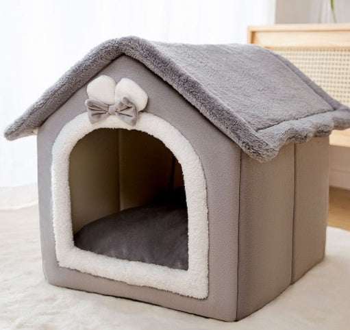 Foldable Dog House Pet Cat Bed